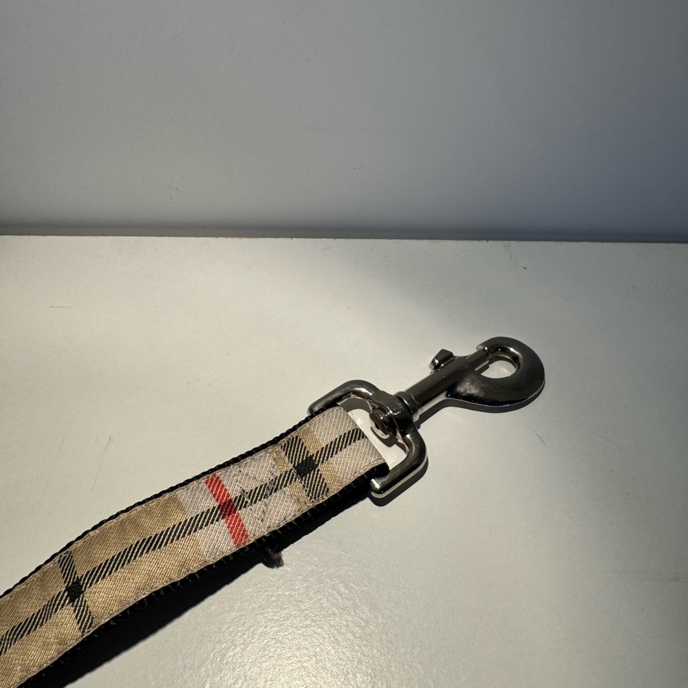 Artisan plaid dog leash - Picture 4 of 6